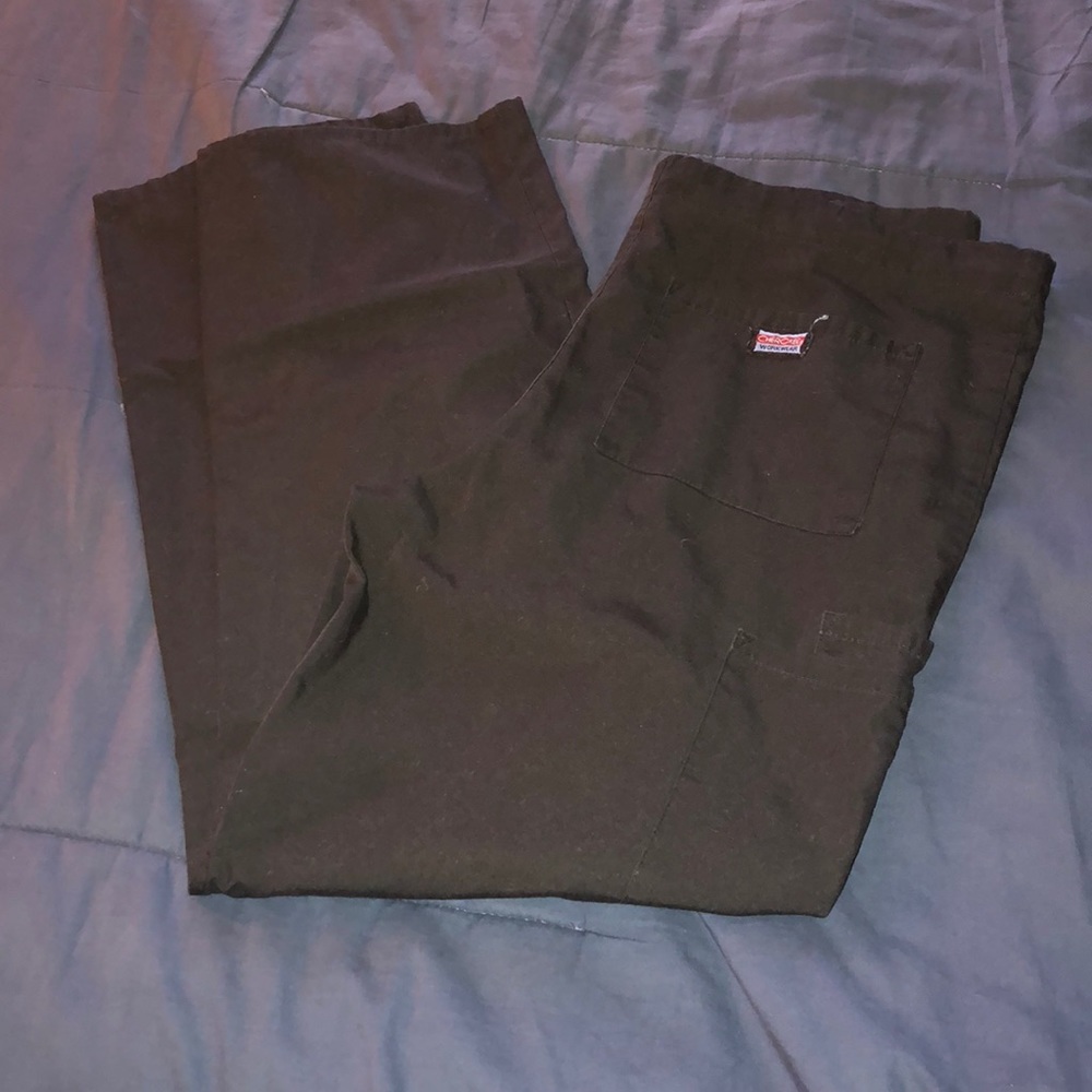Black scrub bottoms